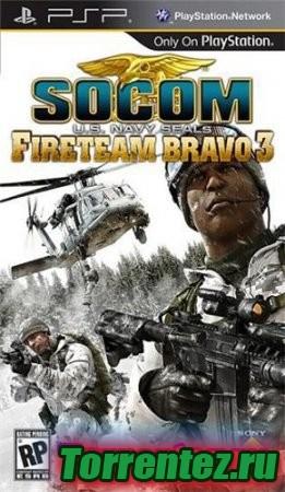 [PSP]SOCOM: U.S. Navy SEALS Fireteam Bravo 3[2010/RUS] 