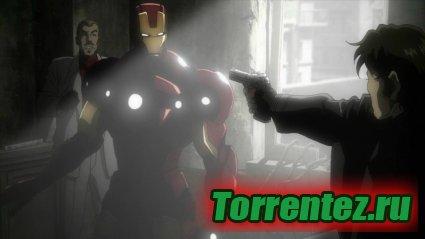  :   / Iron Man: Rise of Technovore (2013) BDRip 720p